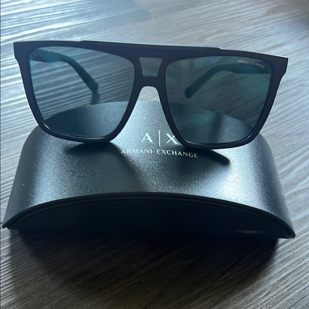 Armani Exchange Black Sunglasses